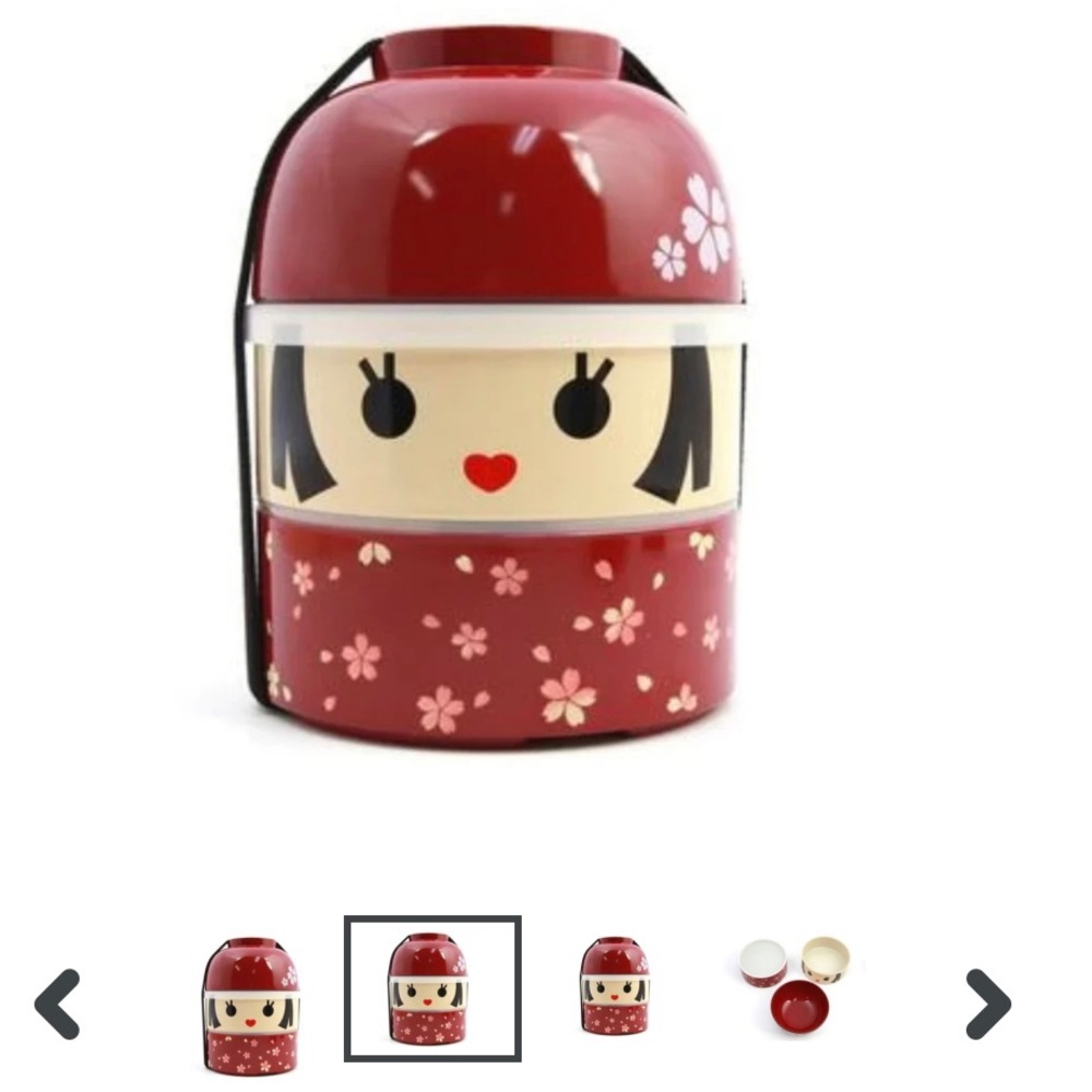 BENTO 🍱 box kokeshi